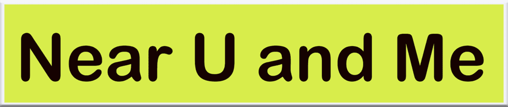 strip logo yellow = near u and me