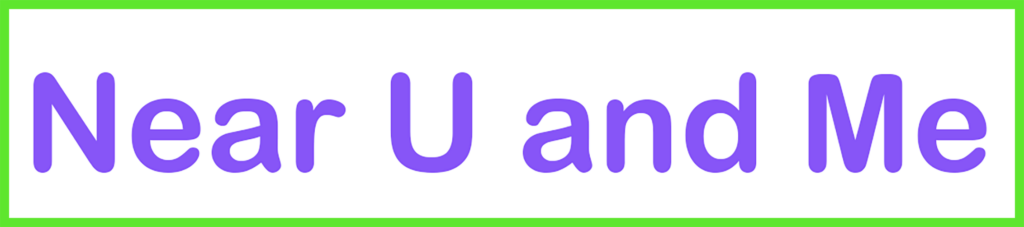 Strip Logo 2  Near U and Me